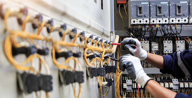 Professional Electrician technician working in Sartell, MN